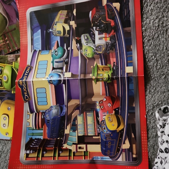 Chuggington & Pete the cat train books and poster - Picture 2 of 7